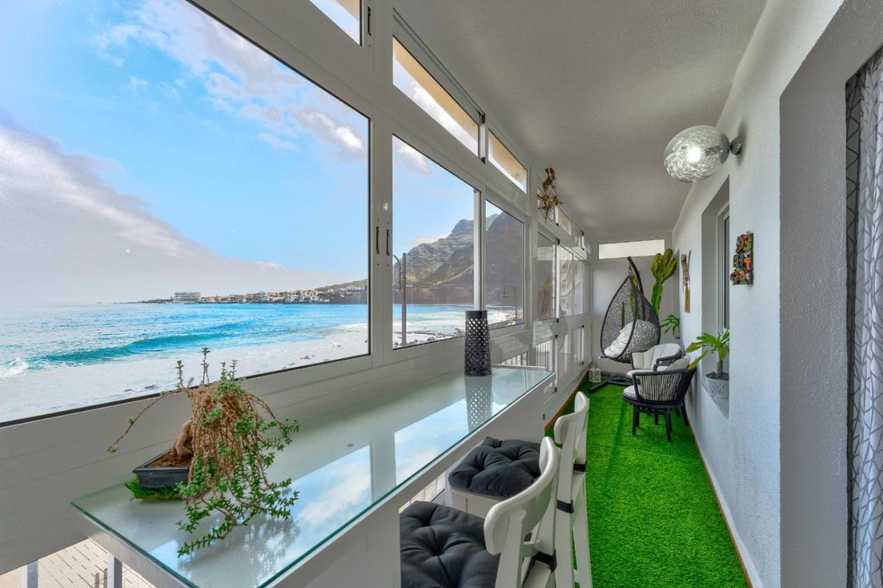1St Line Sea View 3 Rooms Apartment In Tenerife 92M2 باجامار المظهر الخارجي الصورة