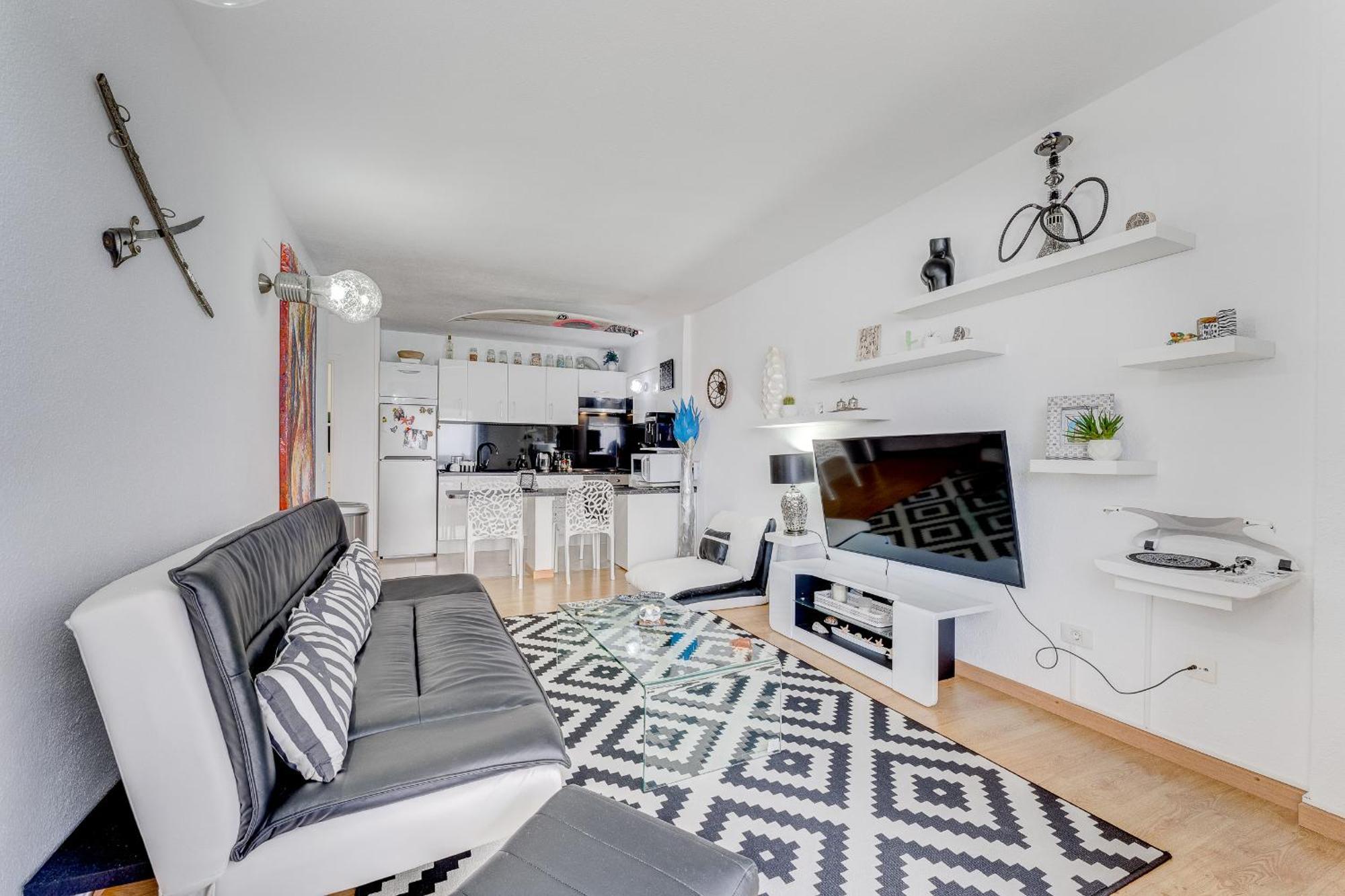 1St Line Sea View 3 Rooms Apartment In Tenerife 92M2 باجامار المظهر الخارجي الصورة
