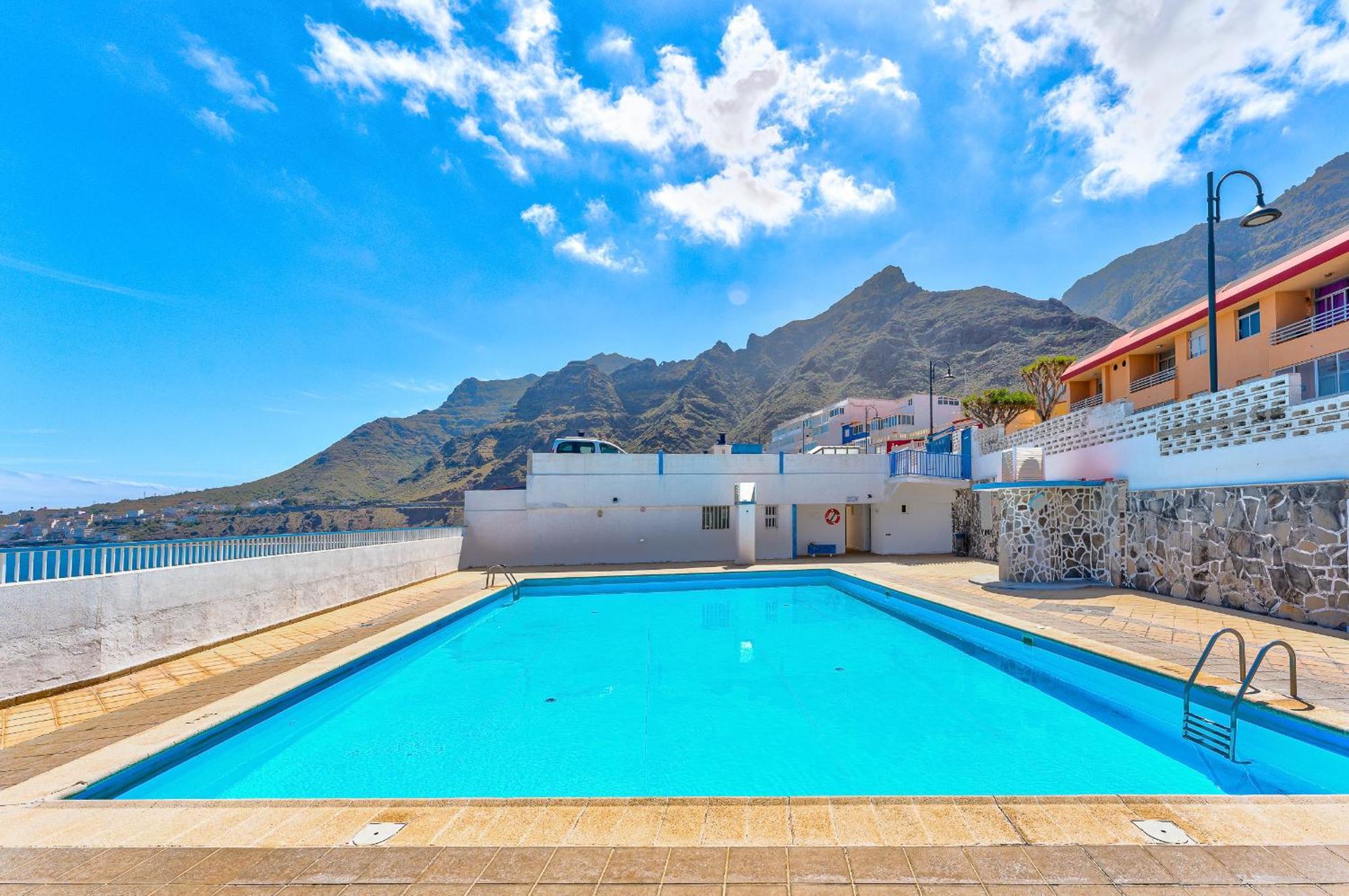 1St Line Sea View 3 Rooms Apartment In Tenerife 92M2 باجامار المظهر الخارجي الصورة