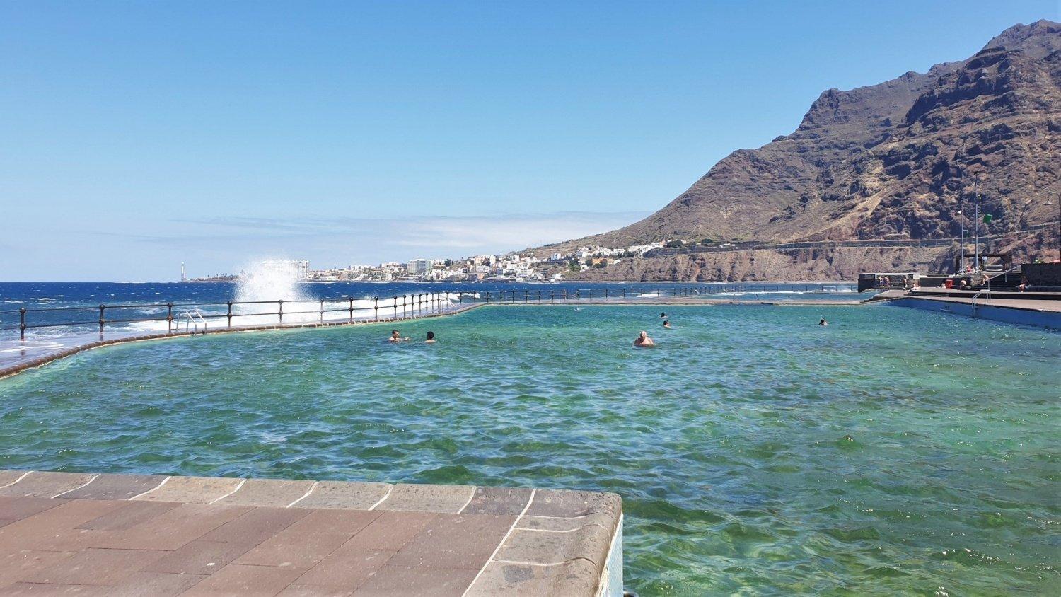 1St Line Sea View 3 Rooms Apartment In Tenerife 92M2 باجامار المظهر الخارجي الصورة