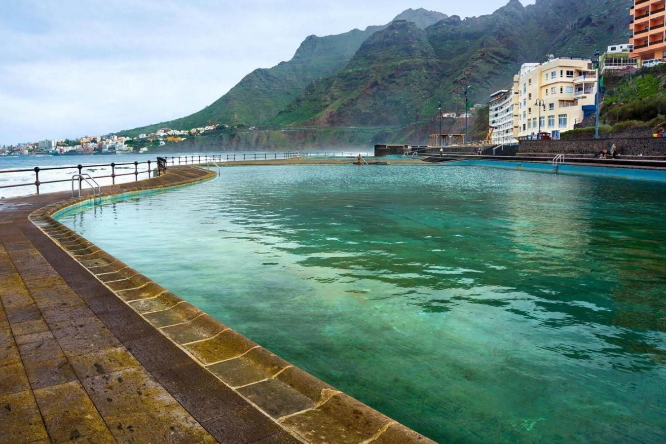 1St Line Sea View 3 Rooms Apartment In Tenerife 92M2 باجامار المظهر الخارجي الصورة